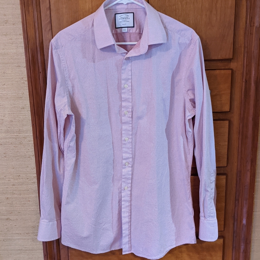 EEUC Charles Tyrwhitt Egyptian Cotton Cube Weave